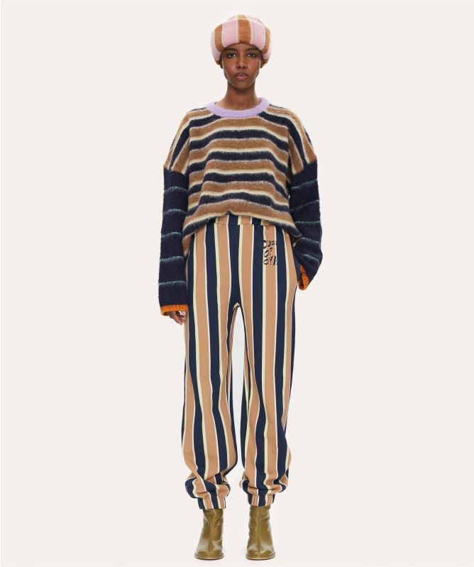 Stine Goya Lucs Stripe Alpaca Sweater