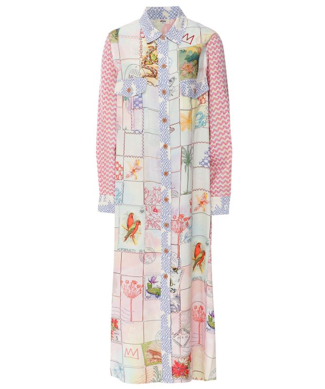 Me369 Linen Maggie Shirt Dress