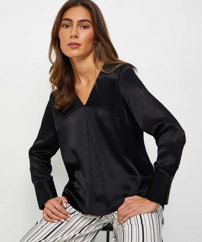Rails Satin Liliana Blouse