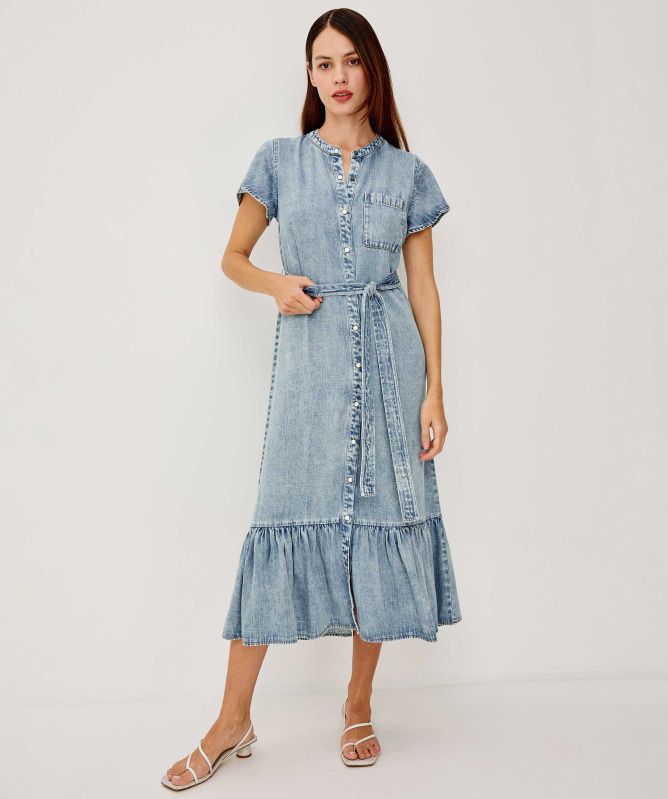 Rails Kahlo Denim Shirt Dress