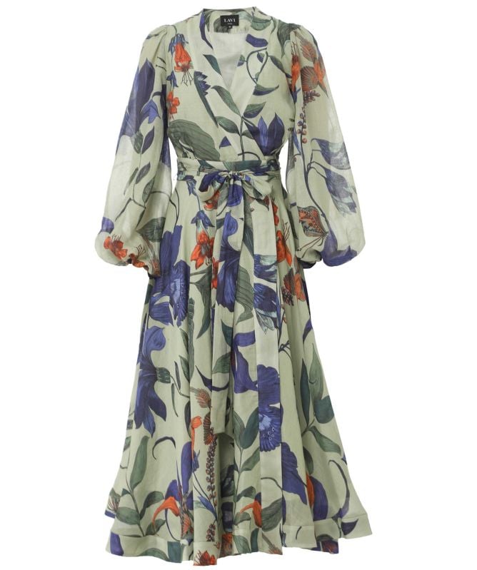 Lavi Long Ligea Wrap Dress