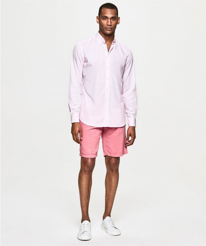 Hackett Cotton Linen Beach Shorts