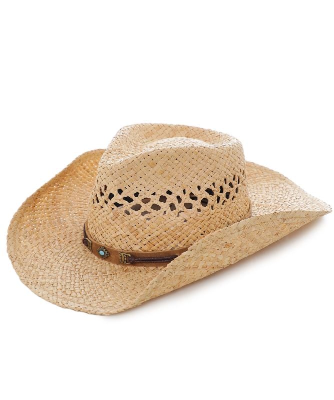 Stetson Western Raffia Straw Hat