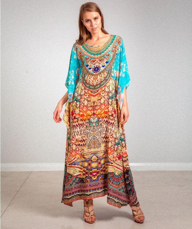 Inoa Arizona Long Silk Kaftan Jules B