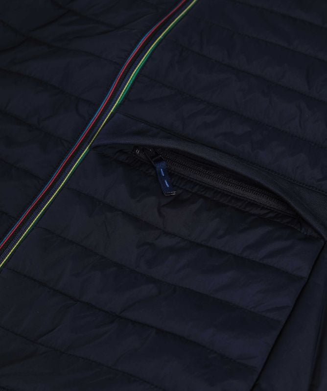 Paul Smith Quilted Mix Media Jacket