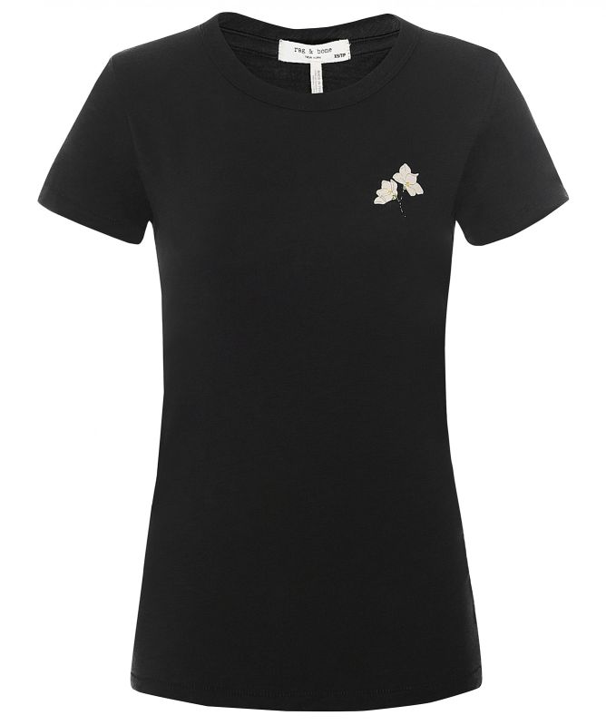 rag and bone floral tee