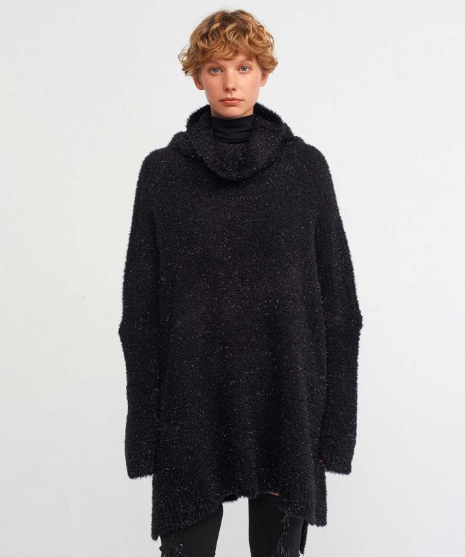 NU London Oversized Shiny Sweater