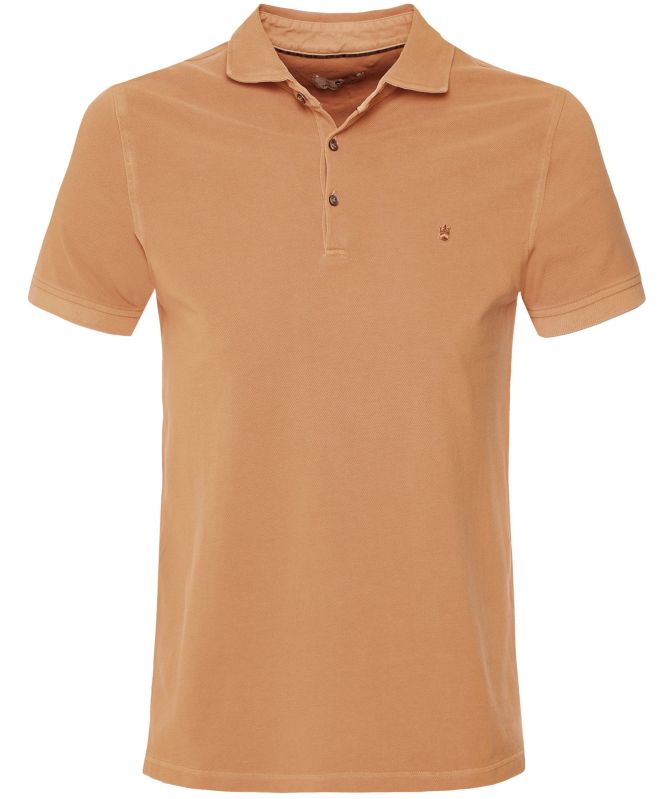 Thomas Maine Cotton Pique Polo Shirt