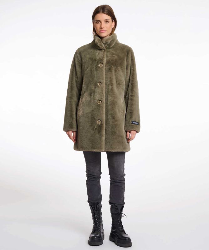 Rino and Pelle Nonna Faux Fur Coat