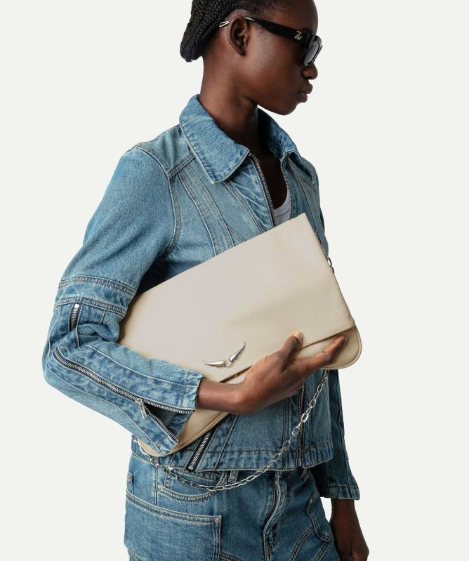 Zadig and Voltaire Rock Eternal XL Clutch