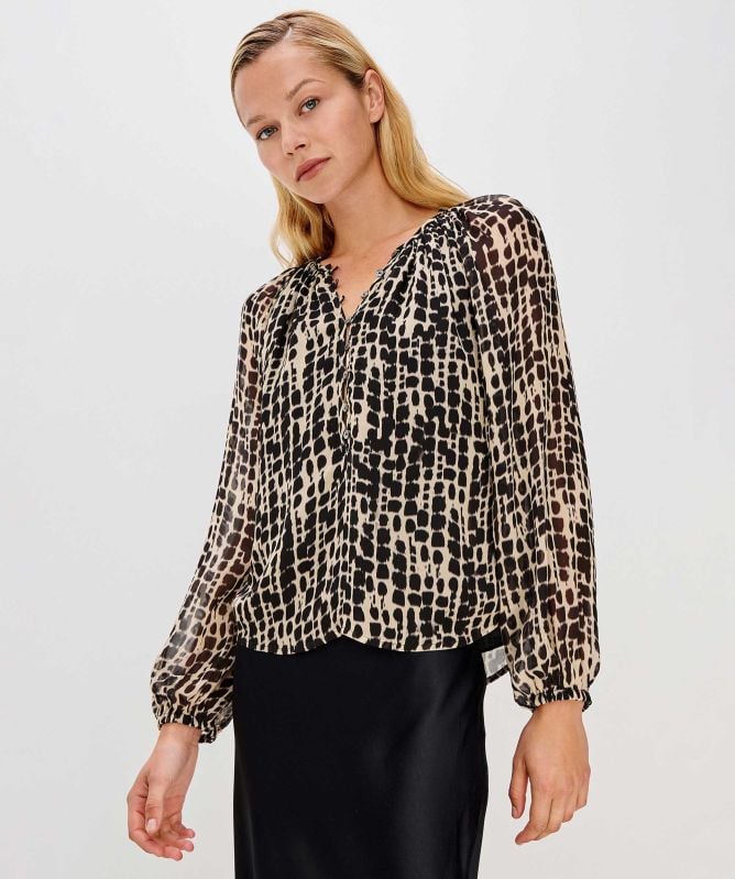 Rails Indi Printed Blouse