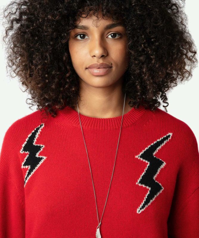 Zadig and Voltaire Markus Lightning Bolt Jumper