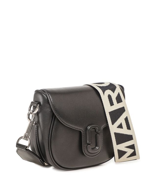 ショルダーバッグ・ポシェット MARC JACOBS SADDLE BAG THE J MARC SMALL LEATHER Marc Jacobs The J Marc Small Leather Saddle bag - Black