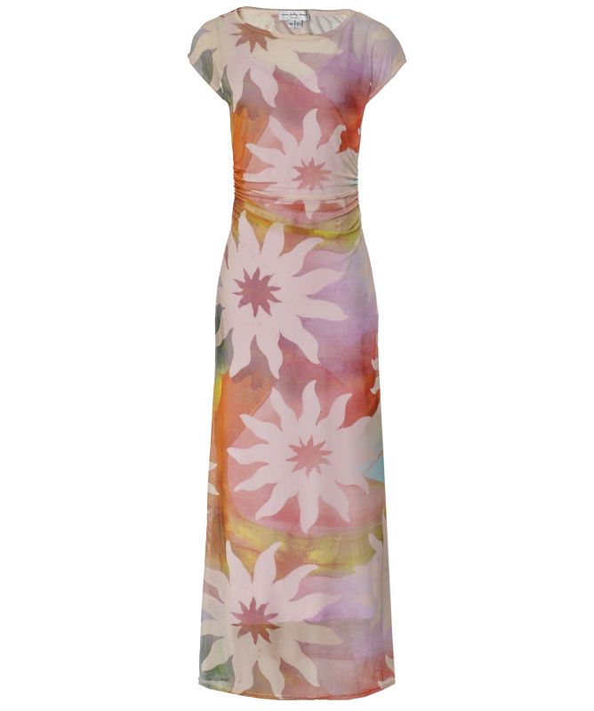 Never Fully Dressed Abstract Soleil Luna Mesh Dress