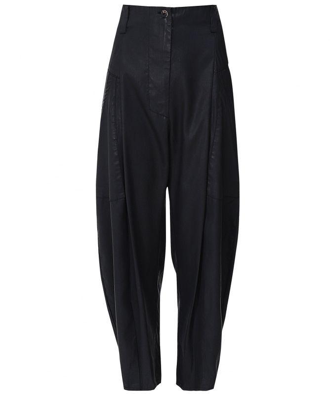 Lurdes Bergada Cropped Coated Pants