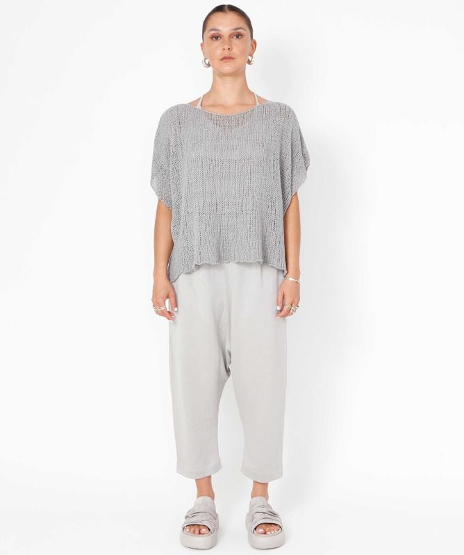 Sort Aarhus Jersey Drop Pants