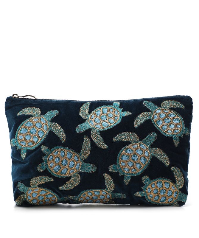 Elizabeth Scarlett Turtle Conservation Everyday Pouch