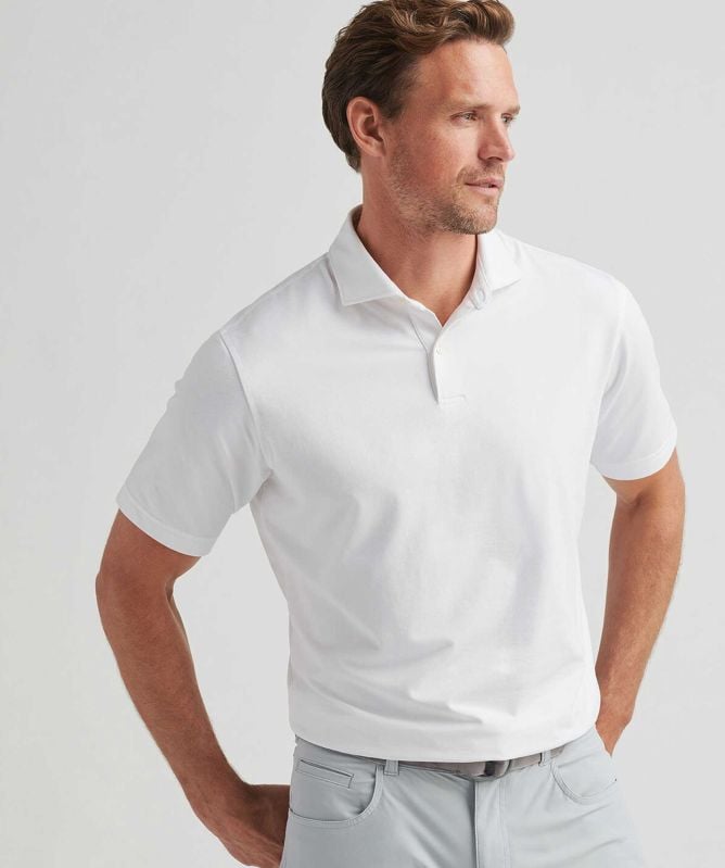 Peter Millar Albatross Pique Polo Shirt