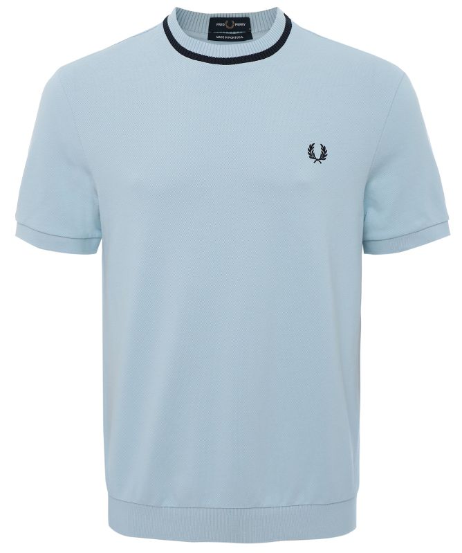 Fred Perry Crew Neck Pique T-Shirt