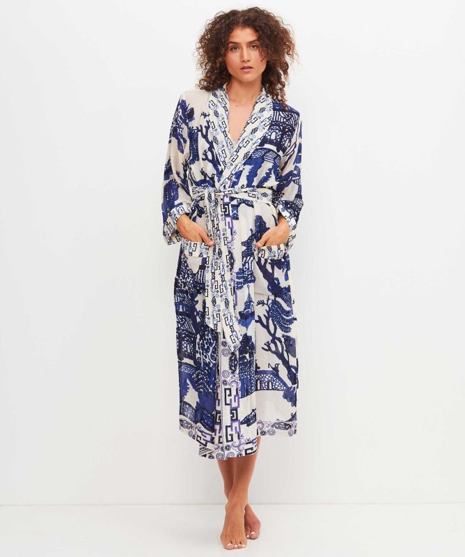 One Hundred Stars Giant Willow Blue Gown