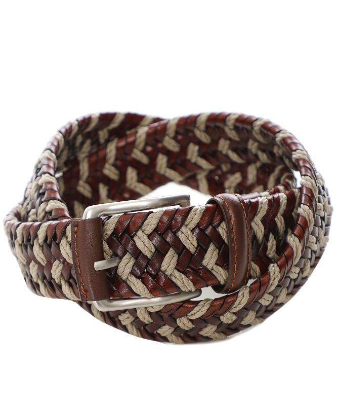 Leyva Woven Leather Belt