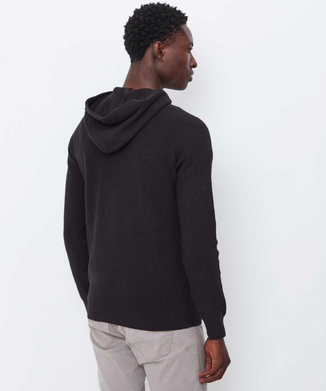 Seinse Knitted Zip Hoodie