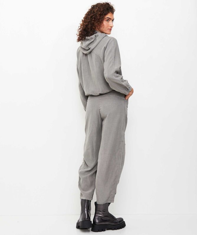 Lurdes Bergada Baggy Linen-Blend Trousers