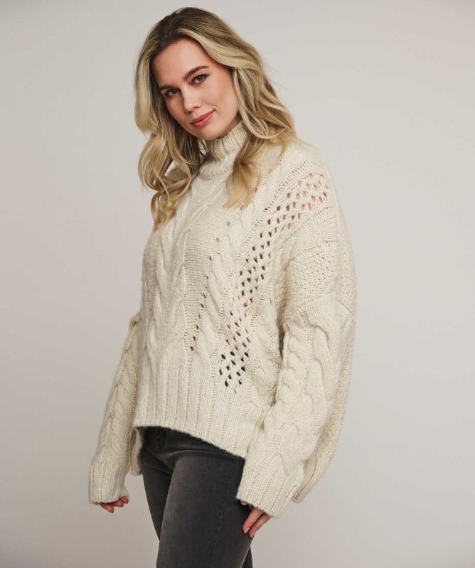 Rino and Pelle Kelson Cable Knit Jumper