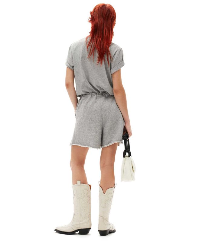 GANNI Relaxed Organic Cotton Logo T-Shirt