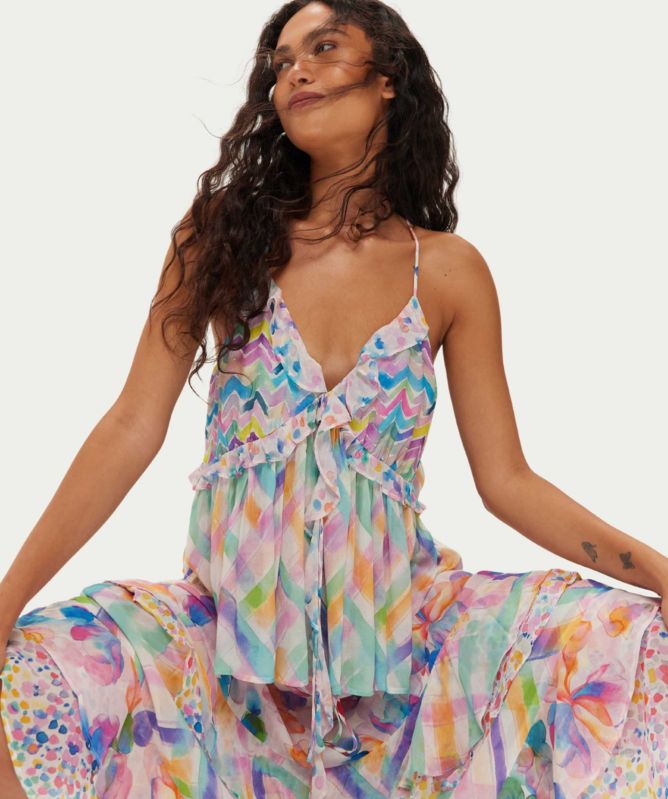 Me369 Poppy Ruffle Cami