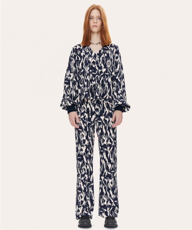 Stine Goya Cyrena Abstract Blouse