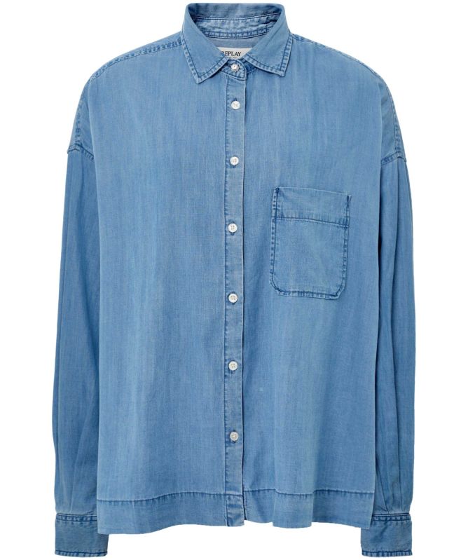 Replay Comfort-Fit Denim Shirt