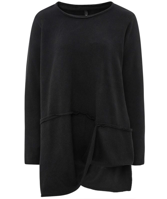 Manesera Drape Hem Jumper