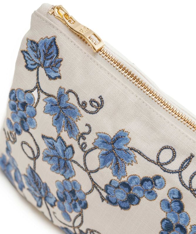 Elizabeth Scarlett Grapevine Canvas Everyday Pouch