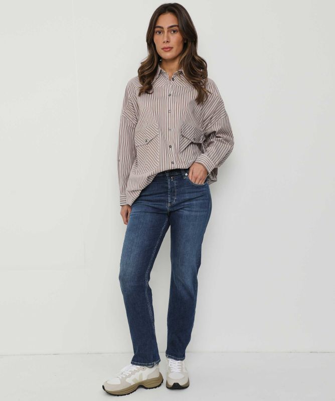 Replay Maijke Straight High-Rise Jeans