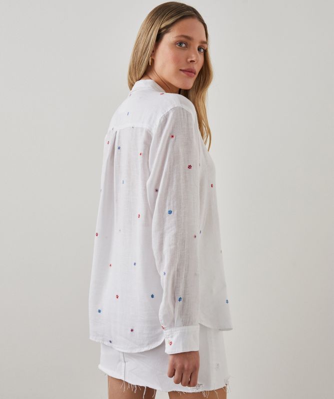 Rails Charli Daisy Embroidered Shirt