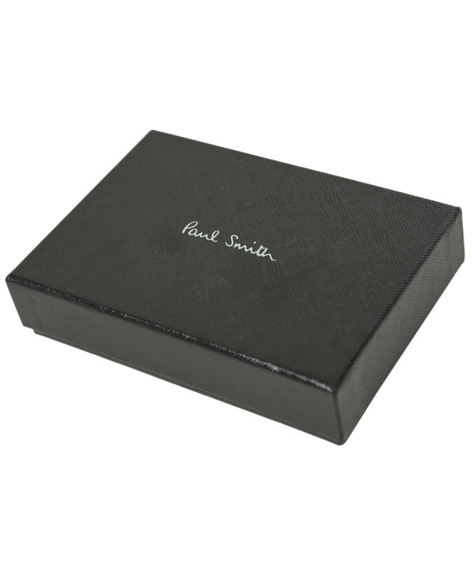Paul Smith Leather Signature Stripe Card Holder