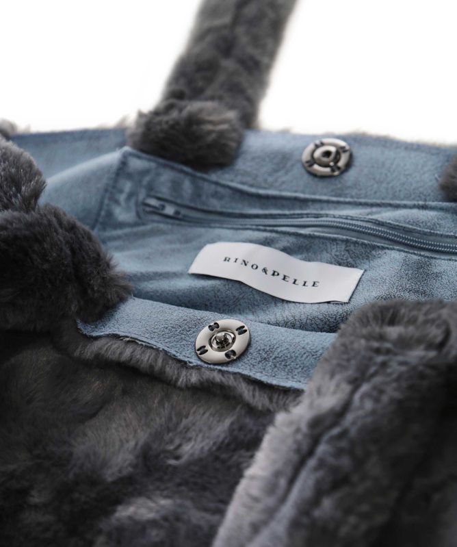 Rino and Pelle Daan Faux Fur Shopper