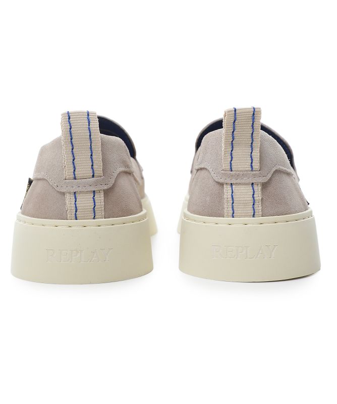 Replay Suede Frank Loafers