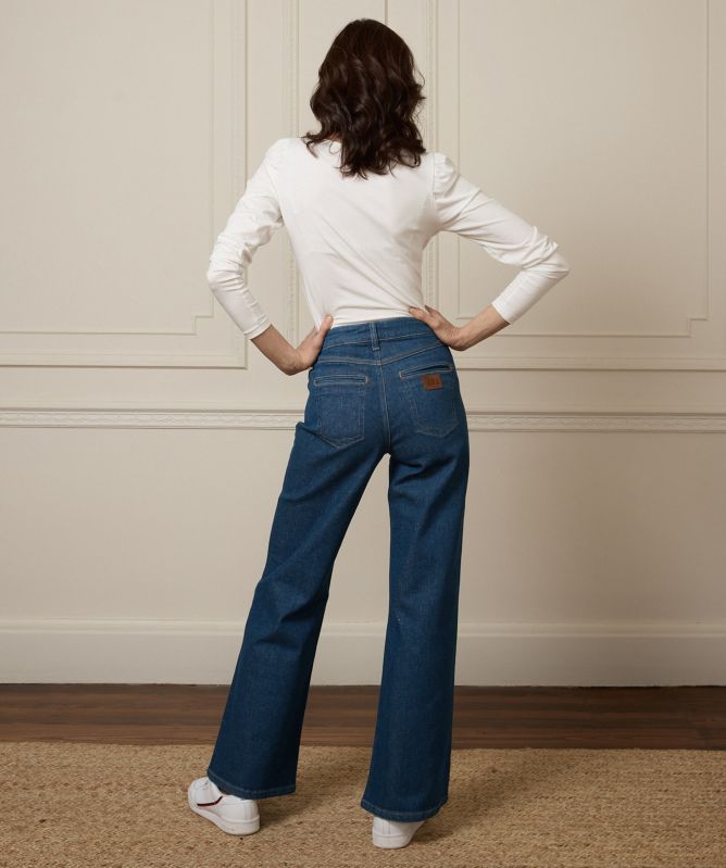 Donna Ida Kate The Relaxed Wide Leg Jeans