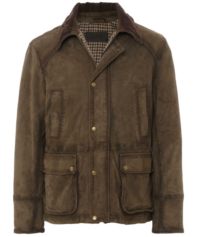 Jack Leathers Burned Suede Jacket