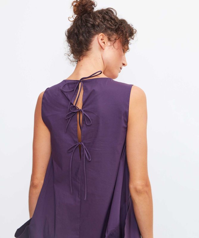 MEIMEIJ Tie Back Pocket Dress