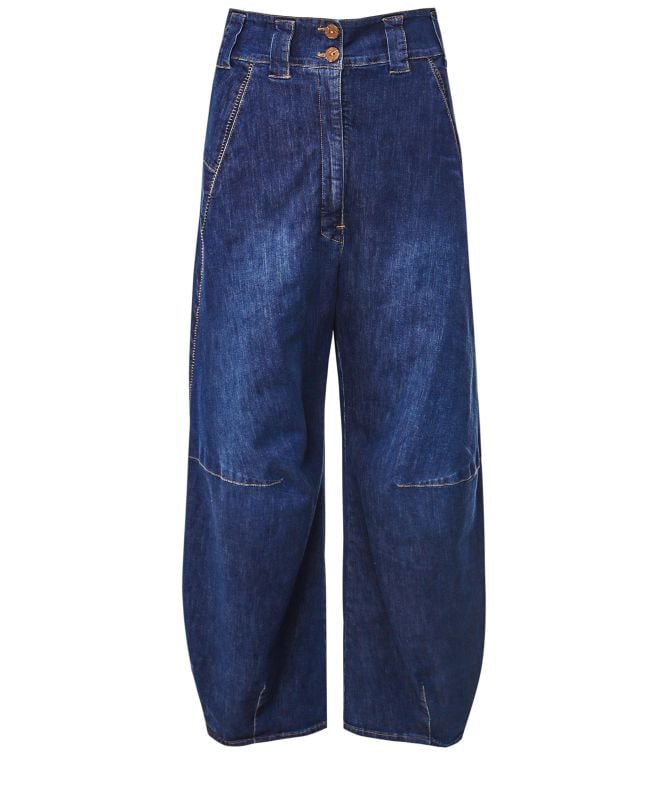 ◆BADBLOOD◆ 0093 Wide Denim Jeans Blitz DAMAGED HIGHWAIST WIDE DENIM PANTS – uk.bape.com