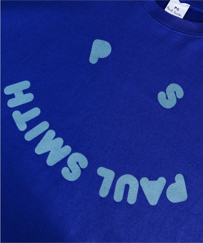 Paul Smith PS Happy Print Organic Cotton Sweatshirt