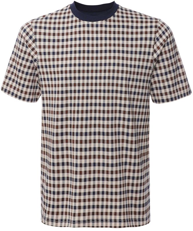 Aquascutum Club Check T-Shirt