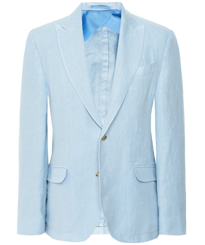 Sand Linen Sherman Easy Dandy Blazer