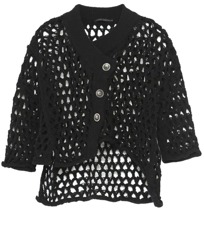 Lurdes Bergada Cropped Margarita Cardigan