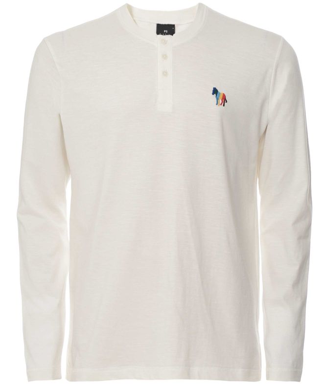 Paul Smith Zebra Henley T-Shirt