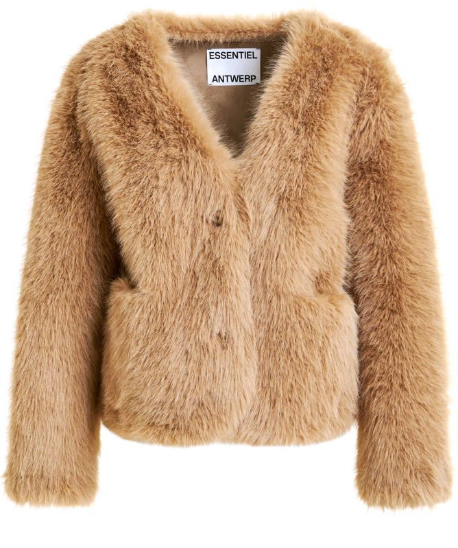 Essentiel Antwerp Ijacket Faux Fur Jacket