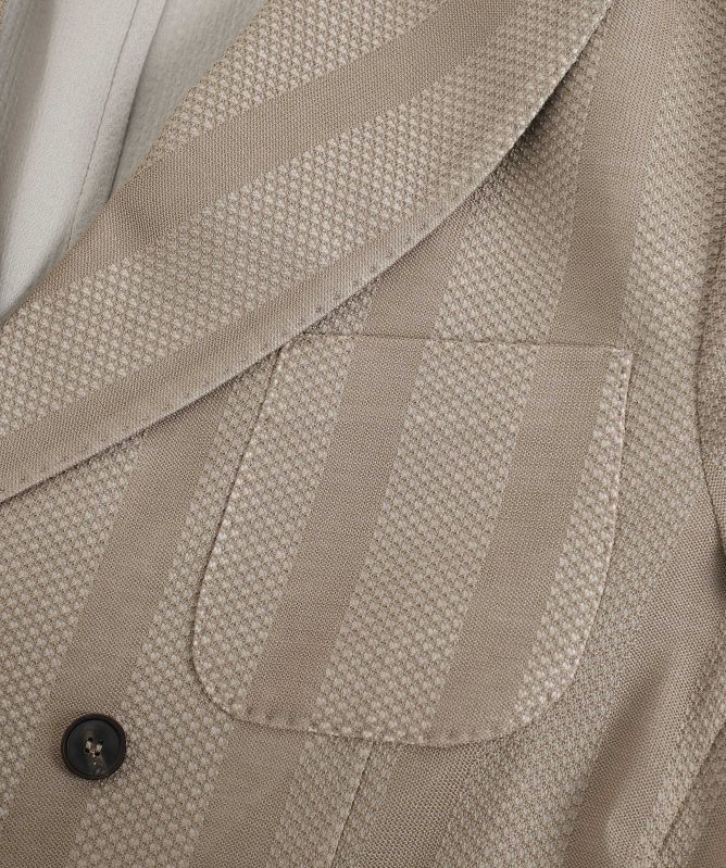 HandPicked Maruggio Striped Cotton Blazer